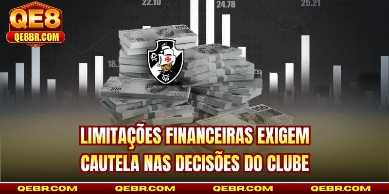 Limitações financeiras exigem cautela nas decisões do clube