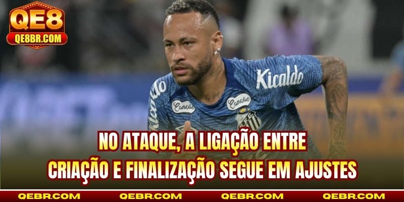 No ataque, a ligação entre criação e finalização segue em ajustes