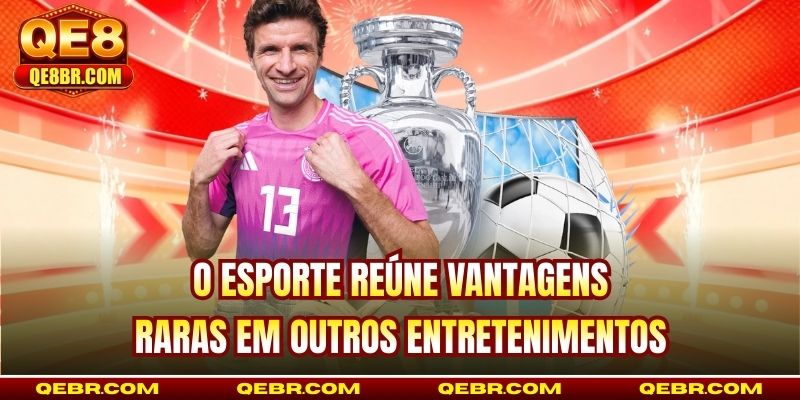 O esporte reúne vantagens raras em outros entretenimentos