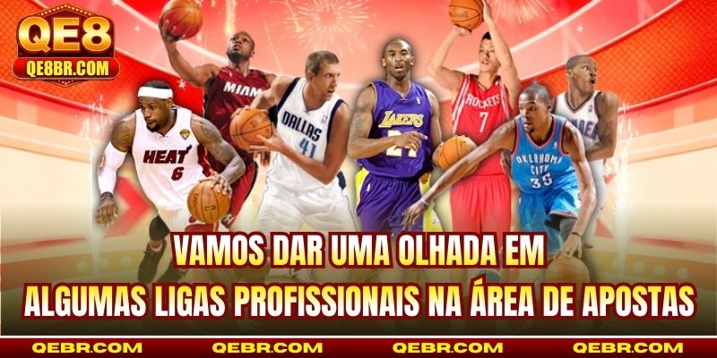 Vamos dar uma olhada em algumas ligas profissionais na área de apostas